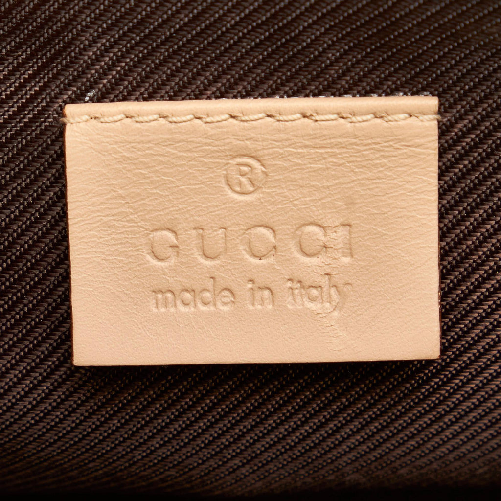 Gucci Gucci Canvas Boat Baguette (SHG-33165)