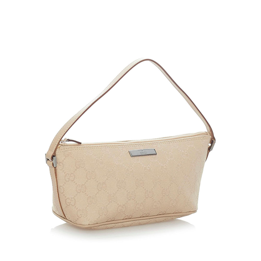 Gucci Gucci Canvas Boat Baguette (SHG-33165)