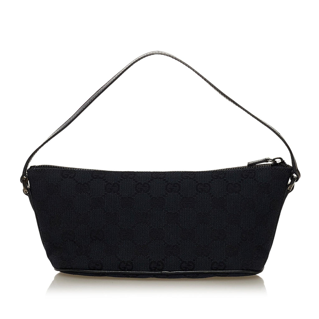Gucci Gucci Canvas Boat Baguette (SHG-33166)
