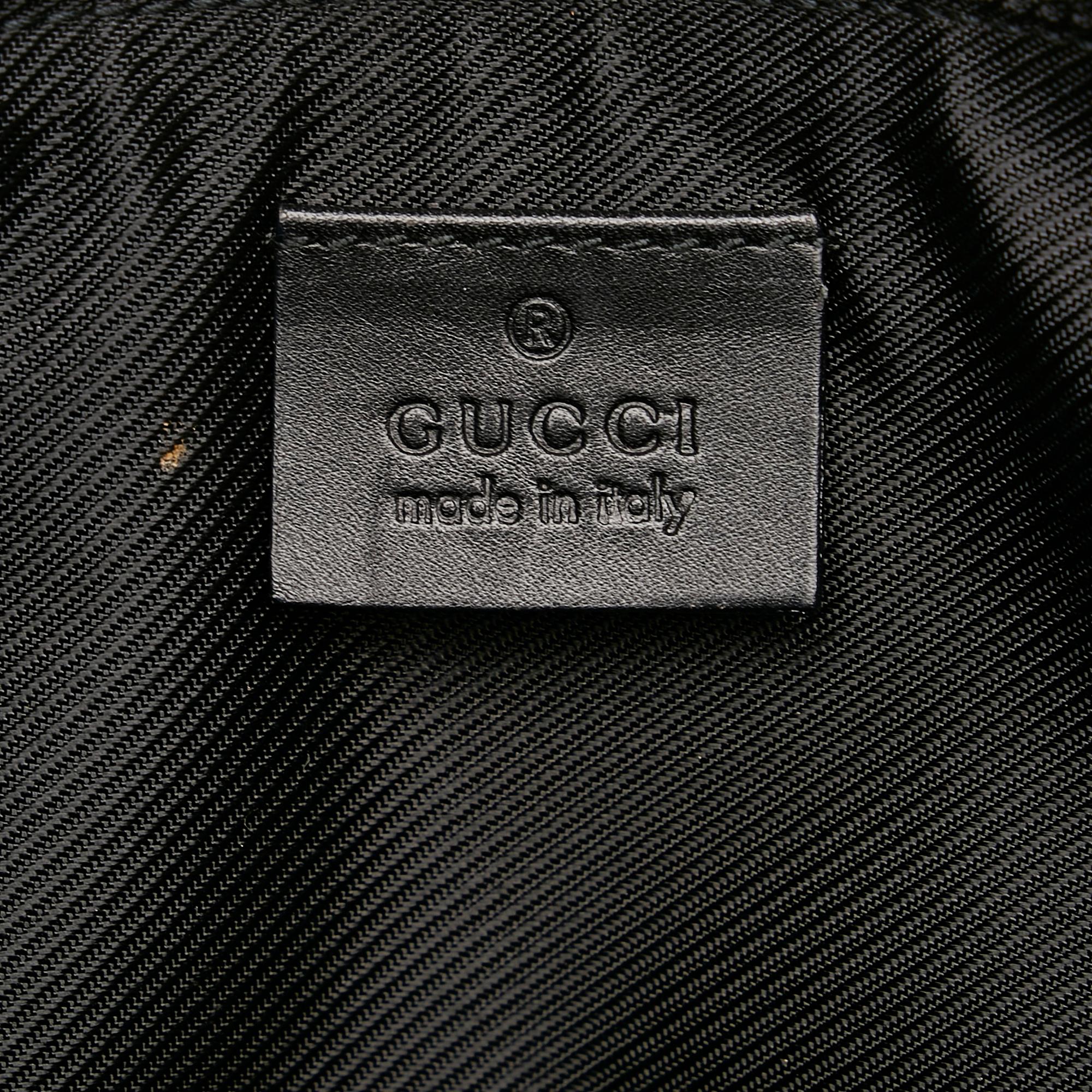 Gucci Gucci Canvas Boat Baguette (SHG-33166)
