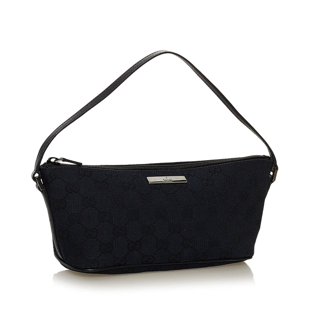 Gucci Gucci Canvas Boat Baguette (SHG-33166)