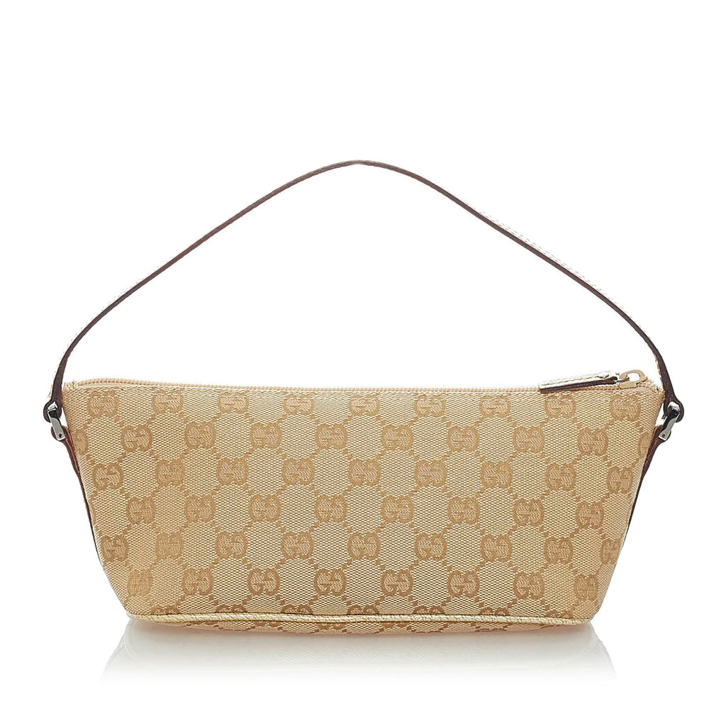 Gucci Gucci Canvas Boat Baguette (SHG-33179)