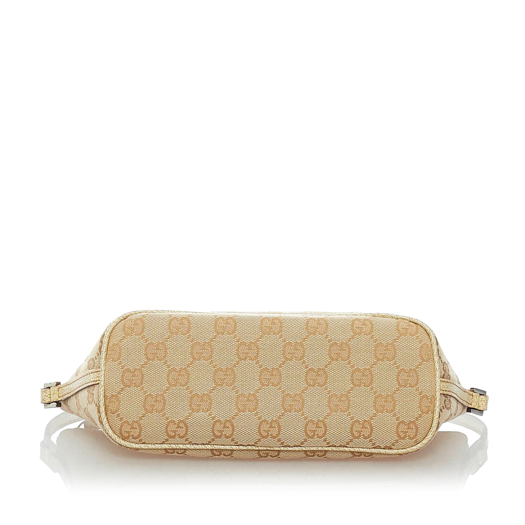 Gucci Gucci Canvas Boat Baguette (SHG-33179)