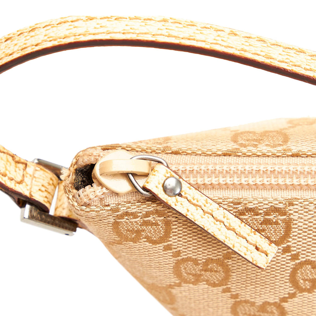 Gucci Gucci Canvas Boat Baguette (SHG-33179)