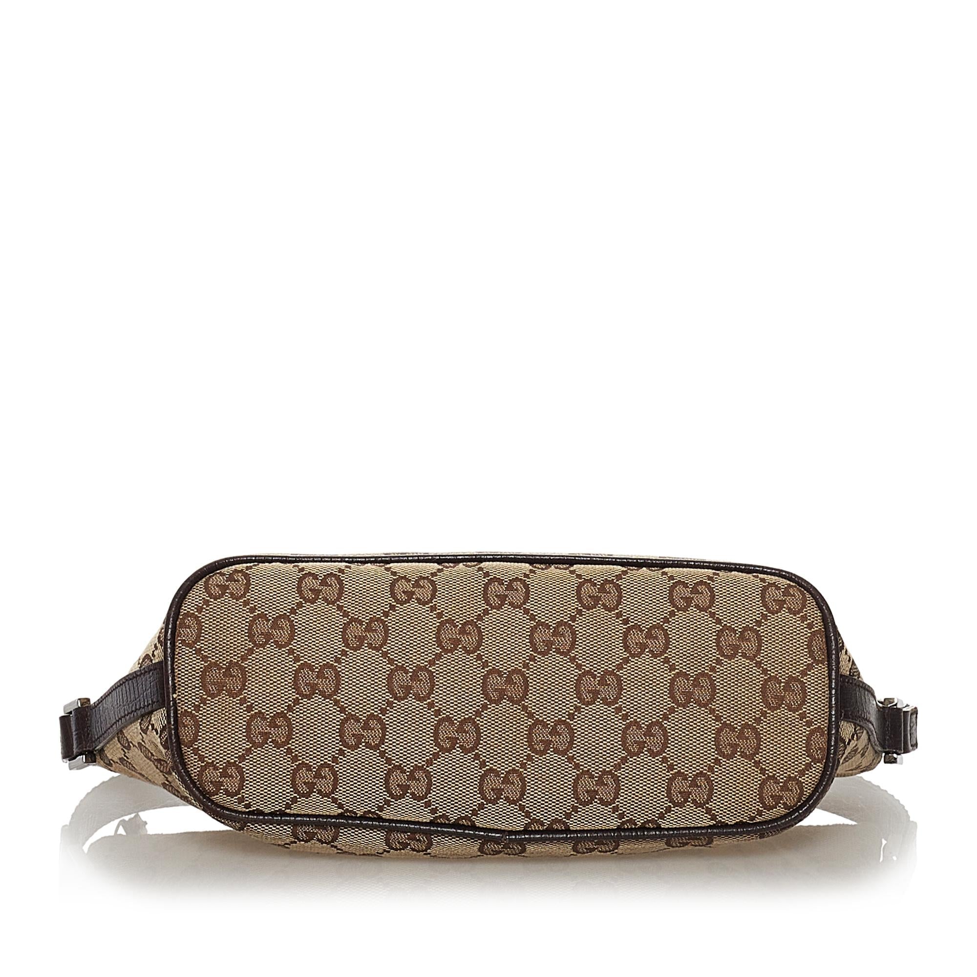 Gucci Gucci Canvas Boat Baguette (SHG-33224)