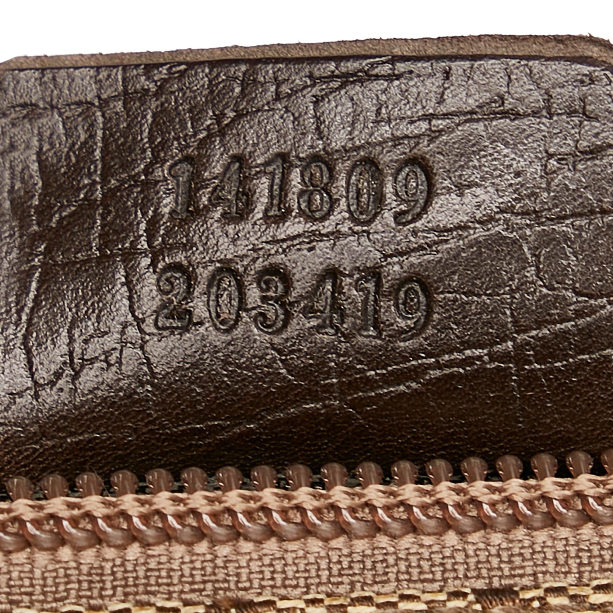 Gucci Gucci Canvas Boat Baguette (SHG-33224)