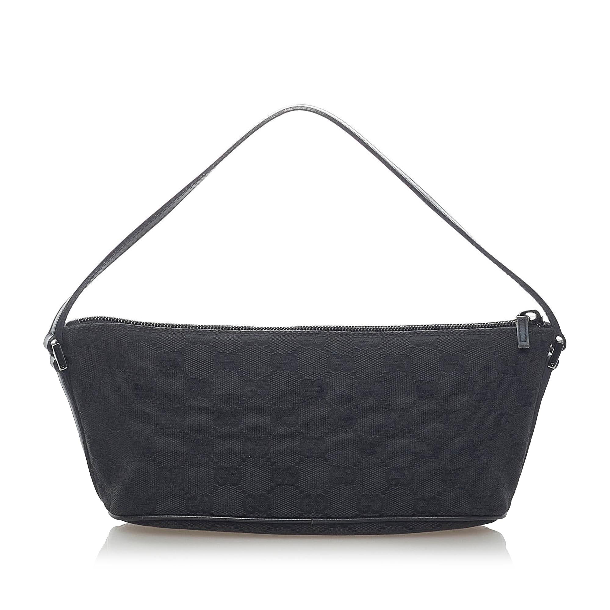 Gucci Gucci Canvas Boat Baguette (SHG-33515)