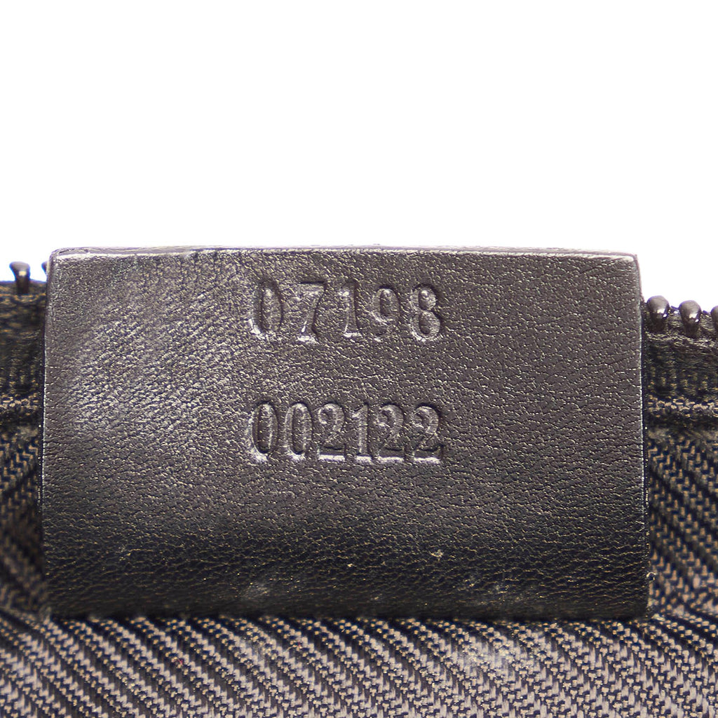 Gucci Gucci Canvas Boat Baguette (SHG-33515)