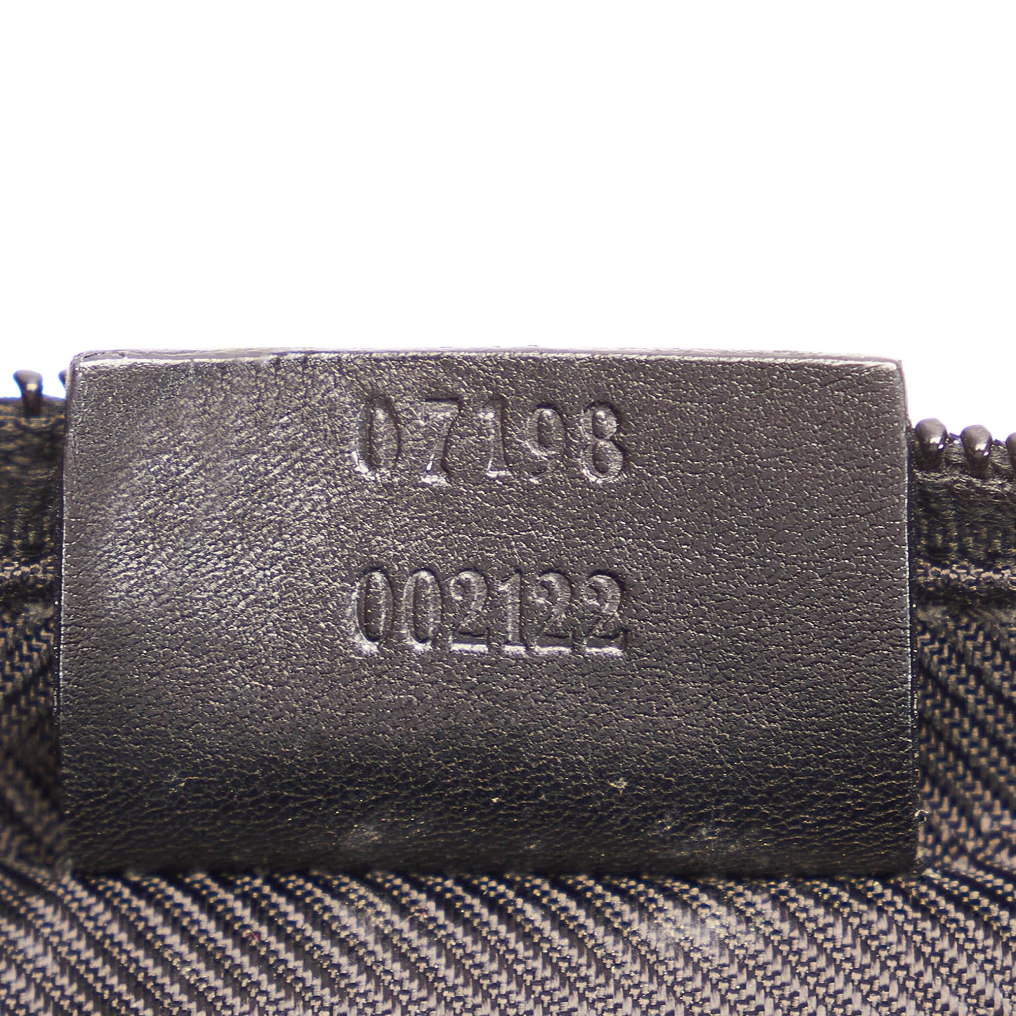 Gucci Gucci Canvas Boat Baguette (SHG-33515)