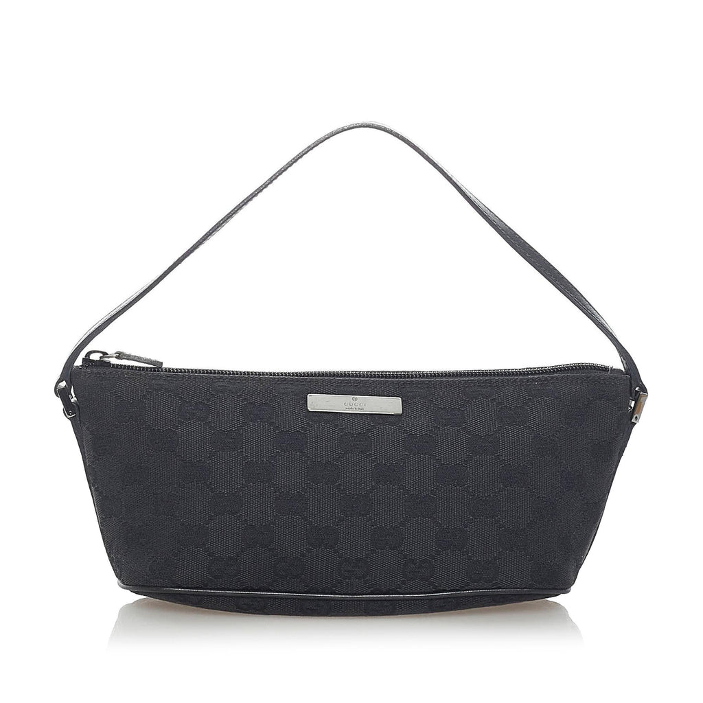 Gucci Gucci Canvas Boat Baguette (SHG-33515)