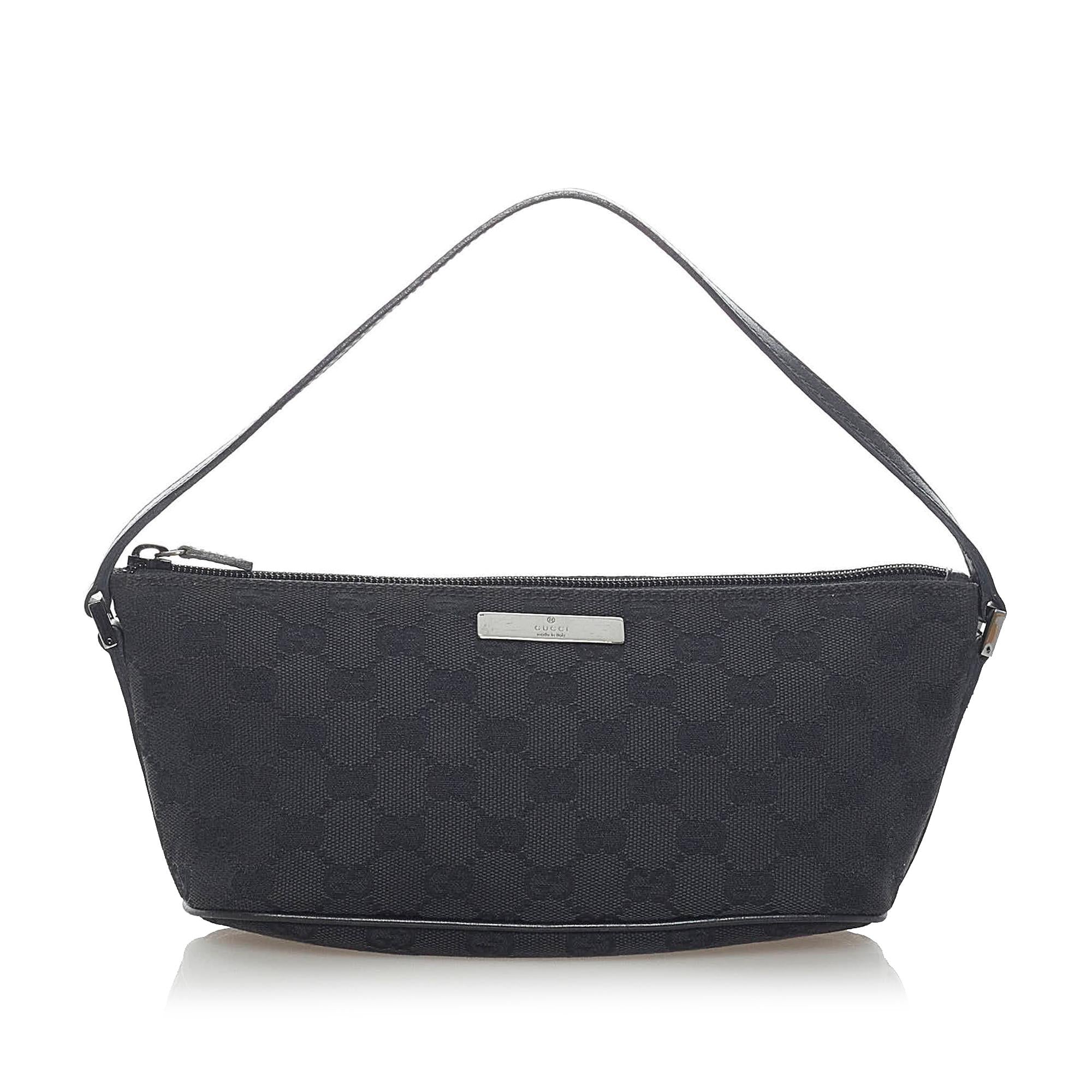 Gucci Gucci Canvas Boat Baguette (SHG-33515)