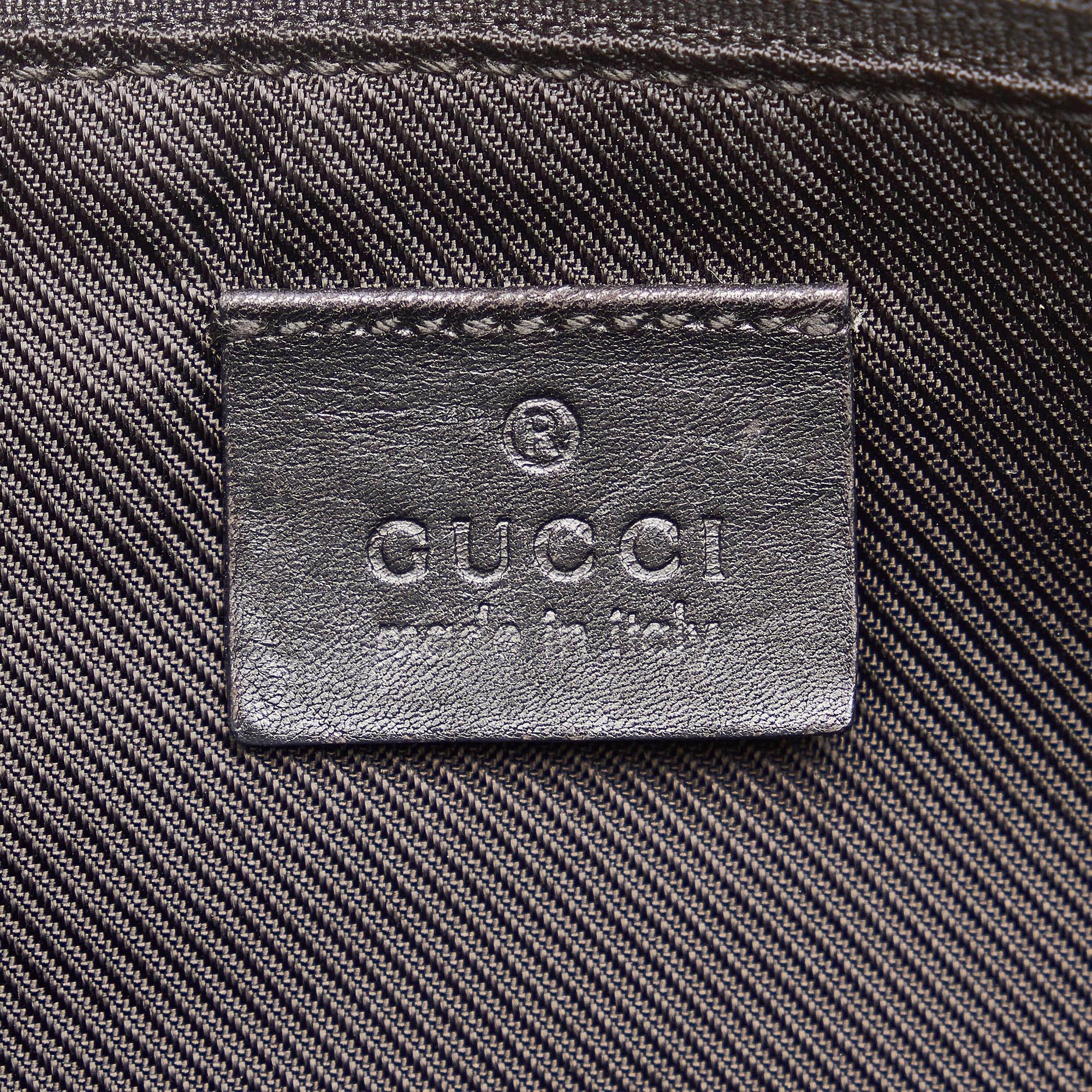 Gucci Gucci Canvas Boat Baguette (SHG-33515)