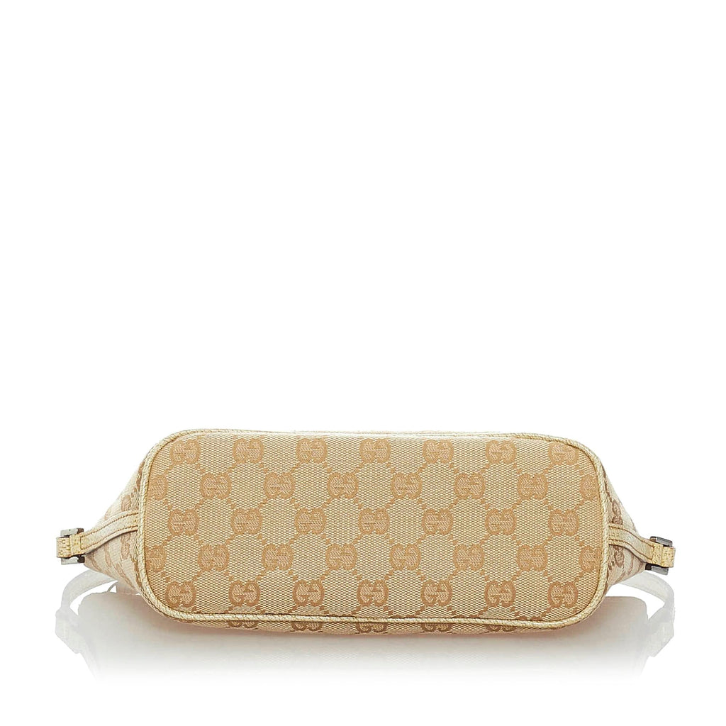 Gucci GG Canvas Boat Baguette (SHG-34659)