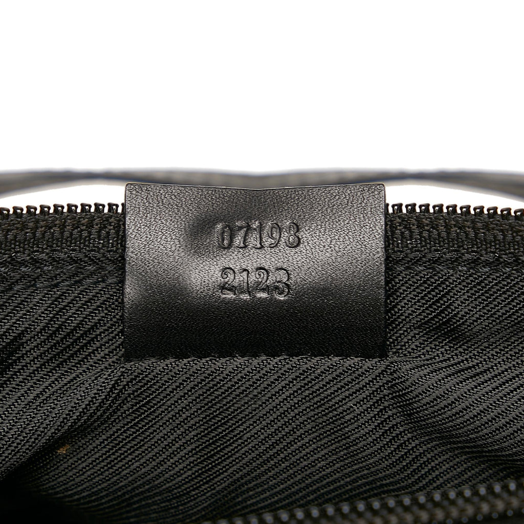 Gucci GG Canvas Boat Baguette (SHG-36162)