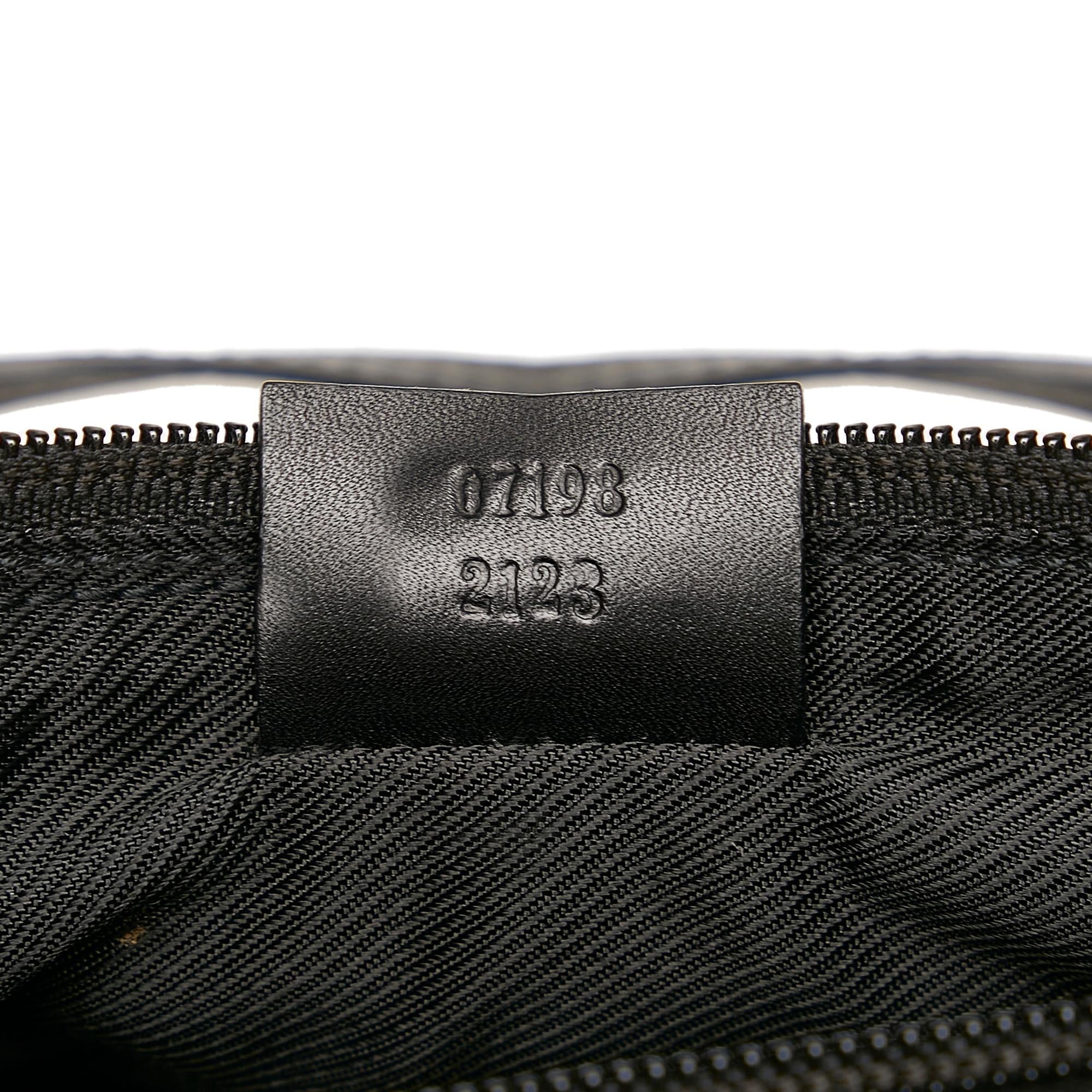 Gucci GG Canvas Boat Baguette (SHG-36162)