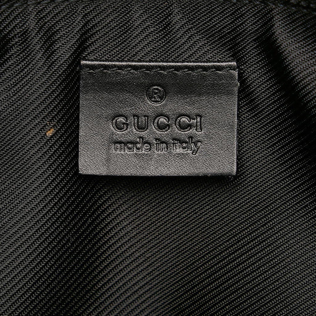 Gucci GG Canvas Boat Baguette (SHG-36162)