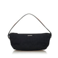 Gucci GG Canvas Boat Baguette (SHG-36569)