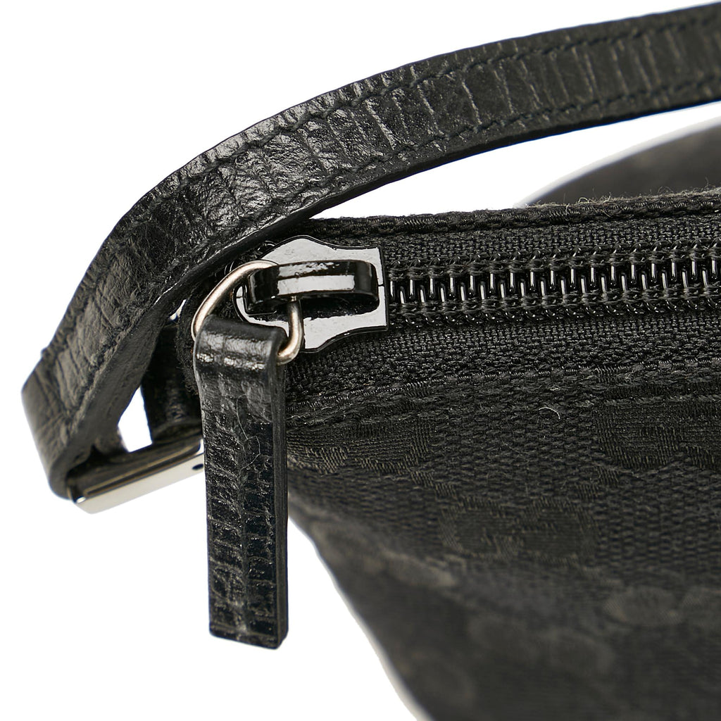Gucci GG Canvas Boat Baguette (SHG-36577)
