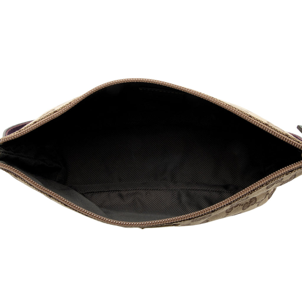 Gucci GG Canvas Classic Pochette (SHF-QPrDNd)
