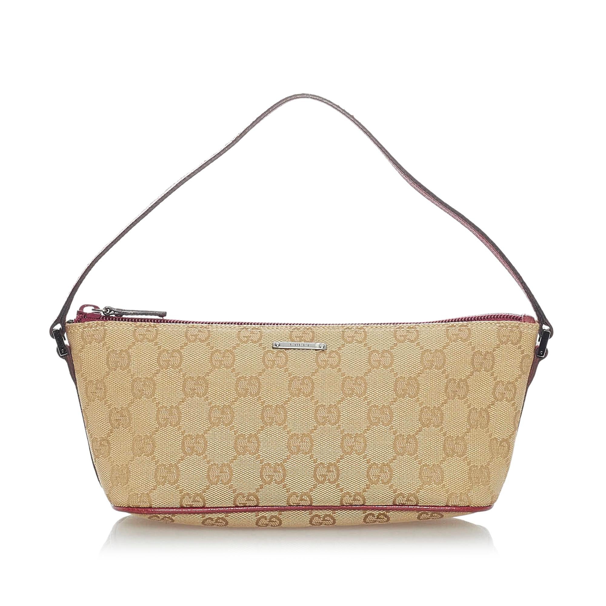 Gucci Gucci Canvas Boat (SHG-32736)