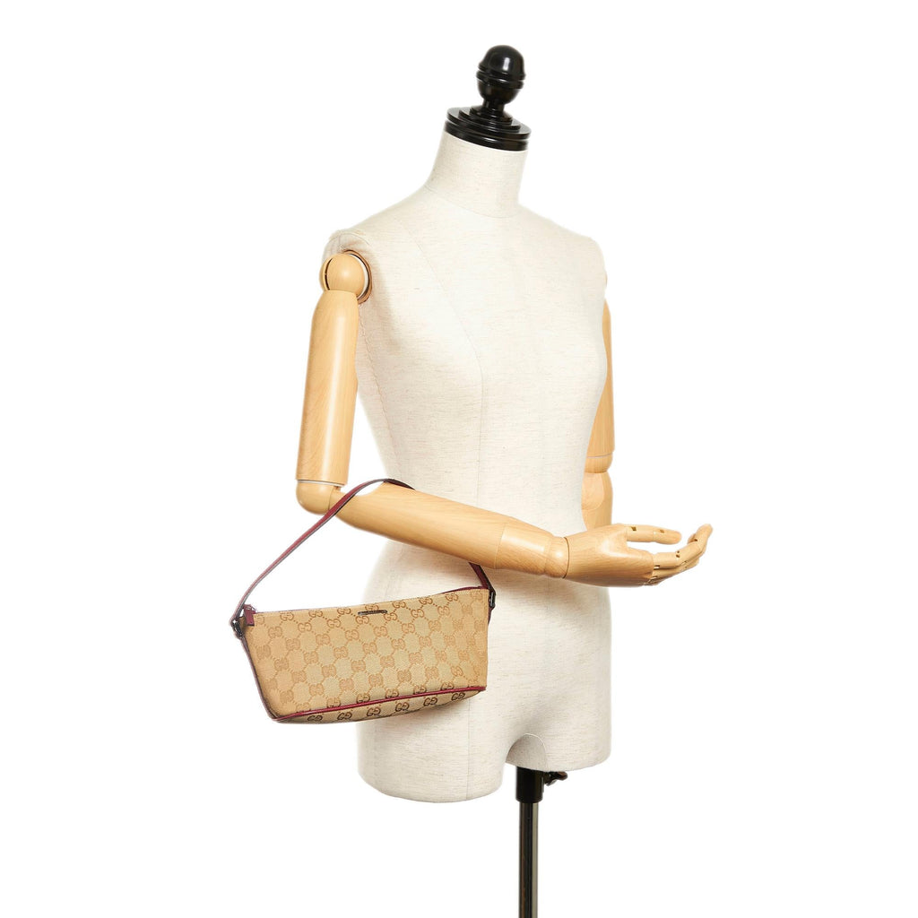Gucci Gucci Canvas Boat (SHG-32736)