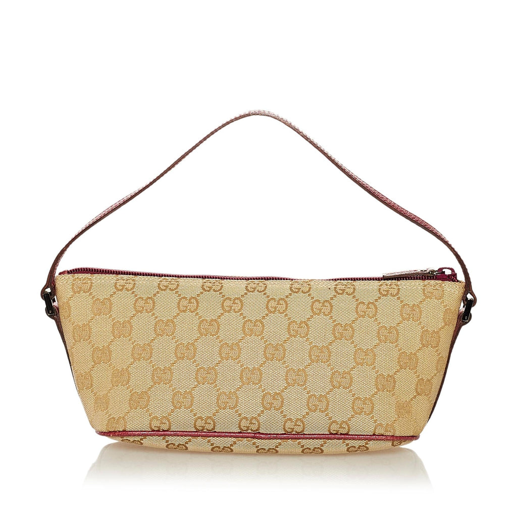 Gucci GG Canvas Boat (SHG-34832)