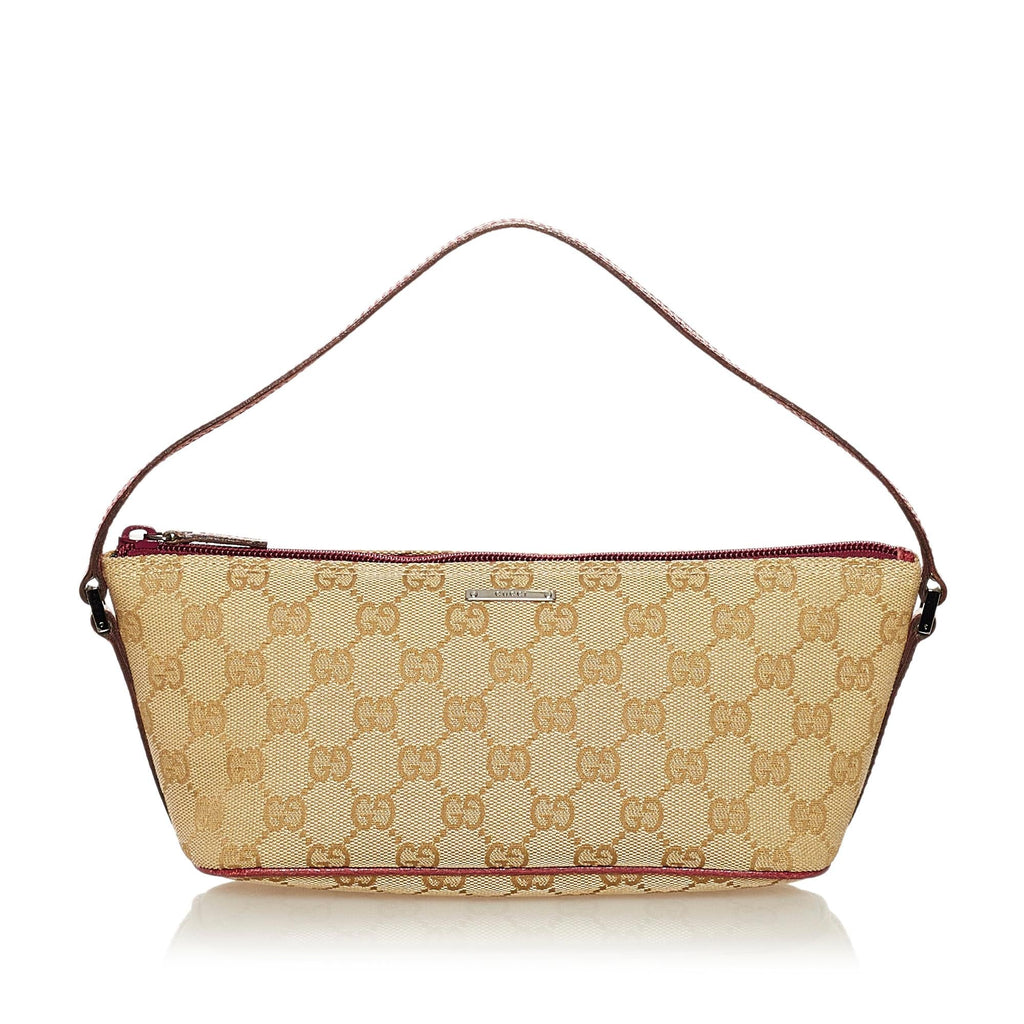 Gucci GG Canvas Boat (SHG-34832)