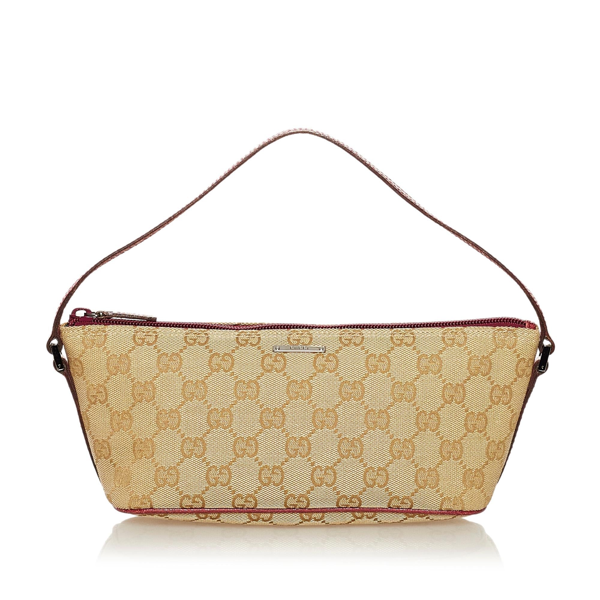 Gucci GG Canvas Boat (SHG-34832)