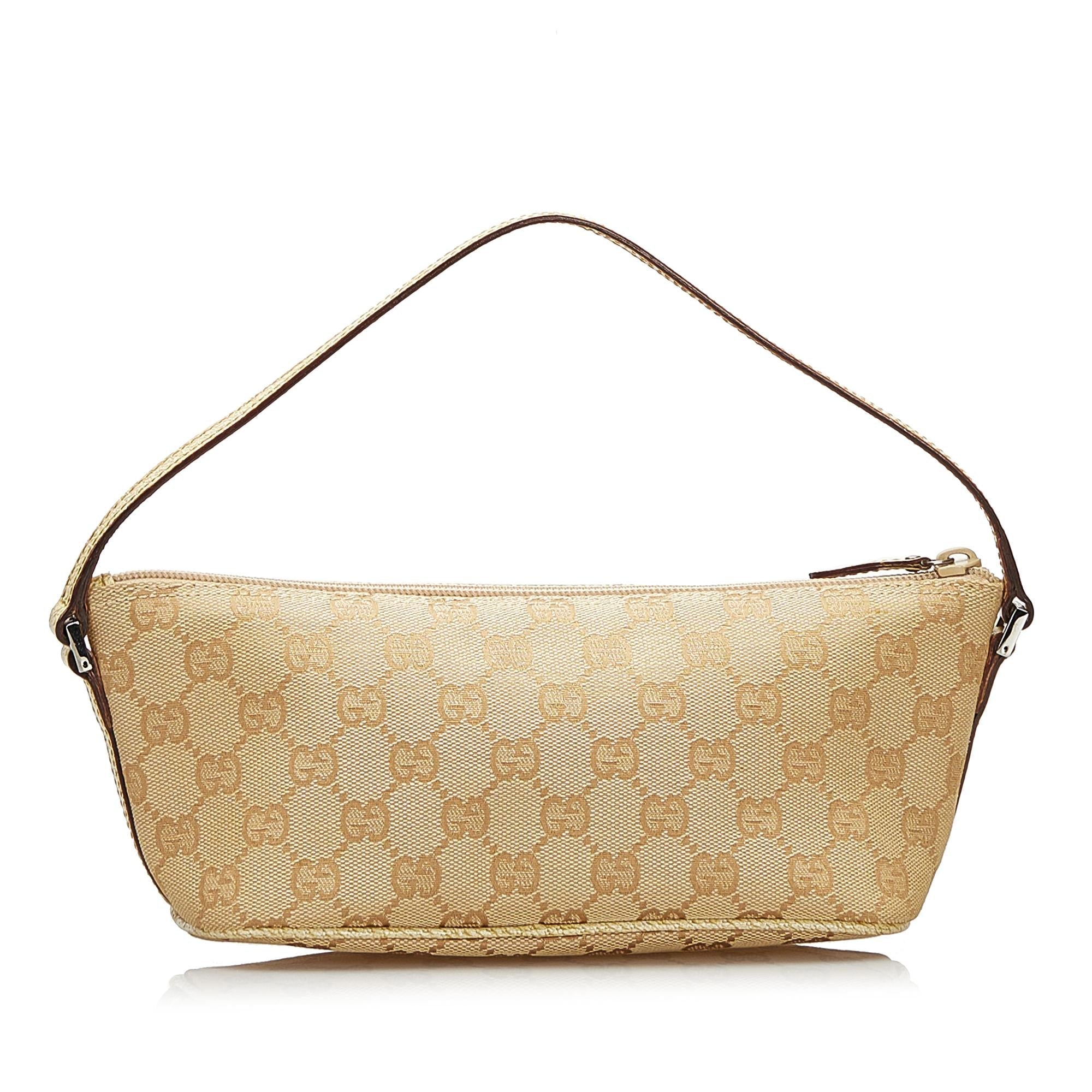 Gucci GG Canvas Boat (SHG-36135)