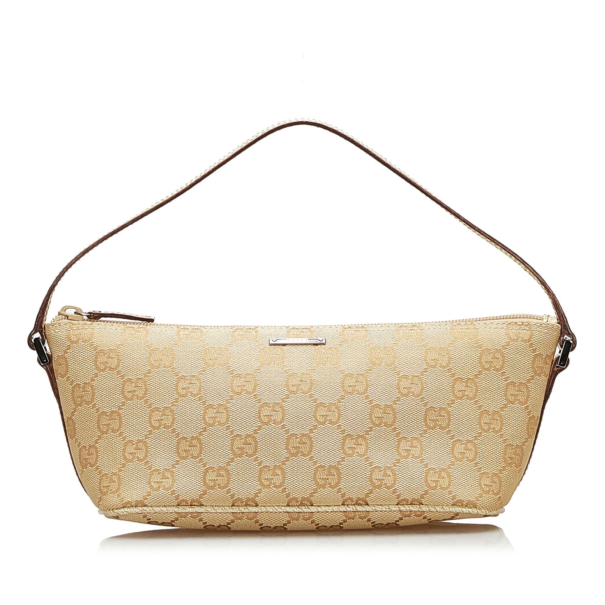Gucci GG Canvas Boat (SHG-36135)