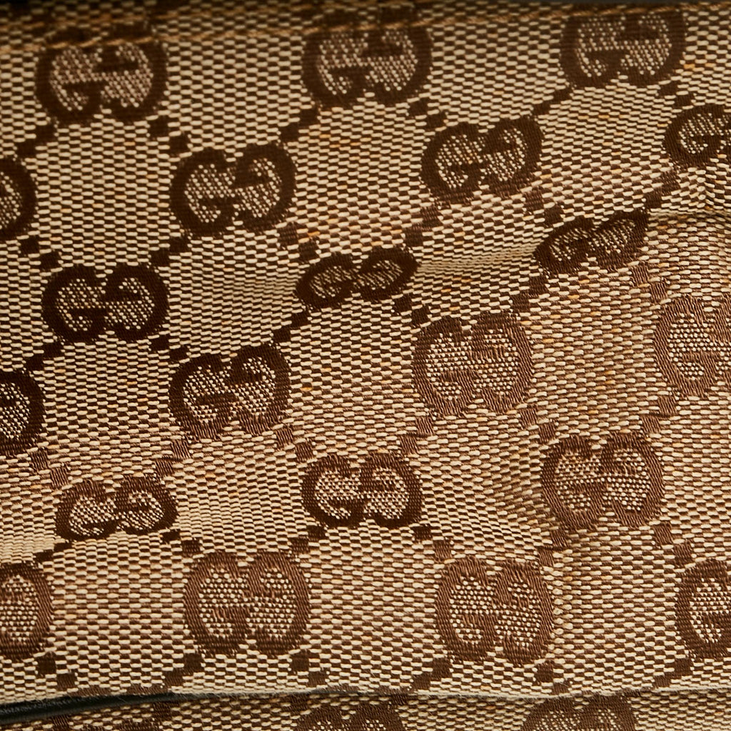 Gucci GG Canvas Boat (SHG-36985)