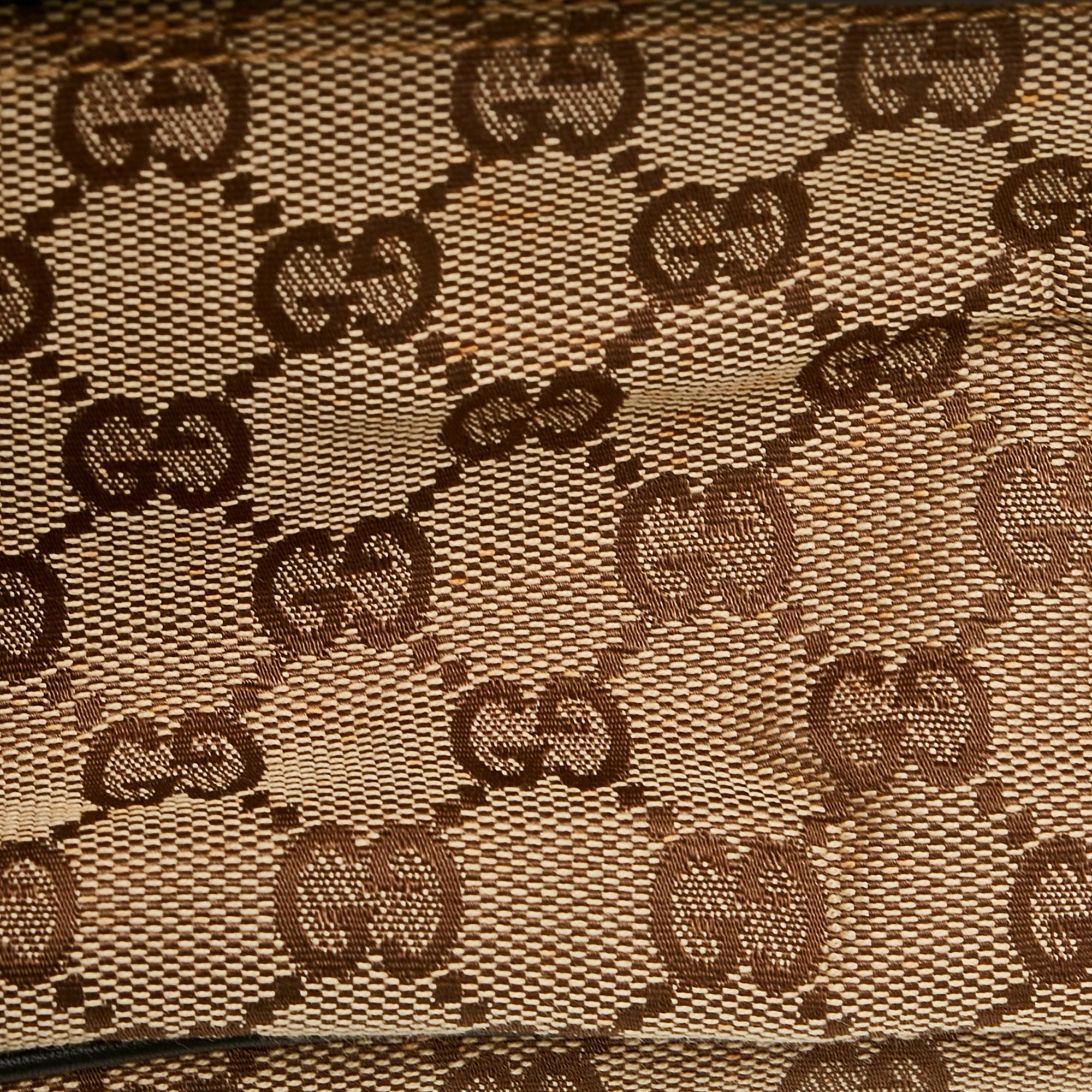 Gucci GG Canvas Boat (SHG-36985)