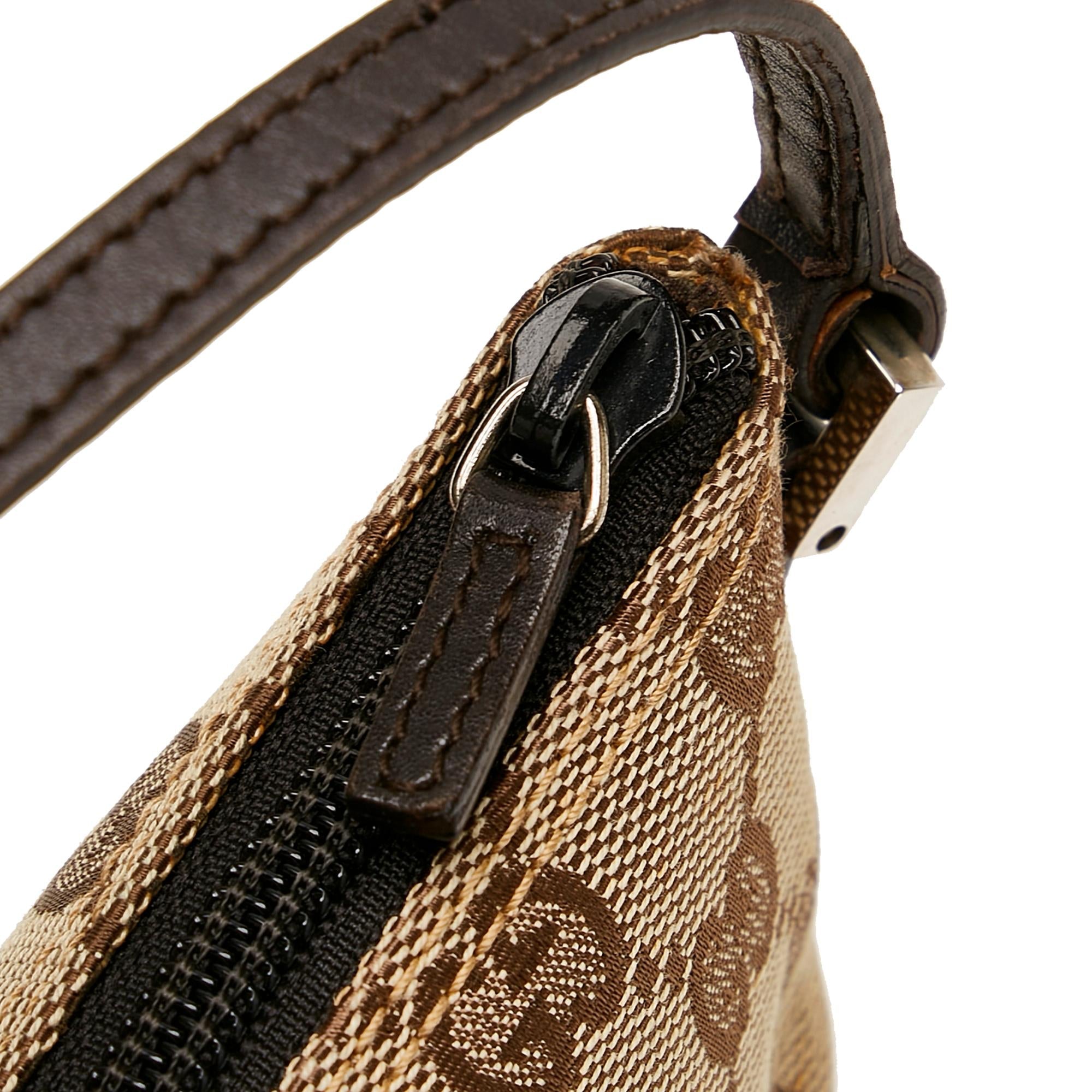 Gucci GG Canvas Boat (SHG-36985)