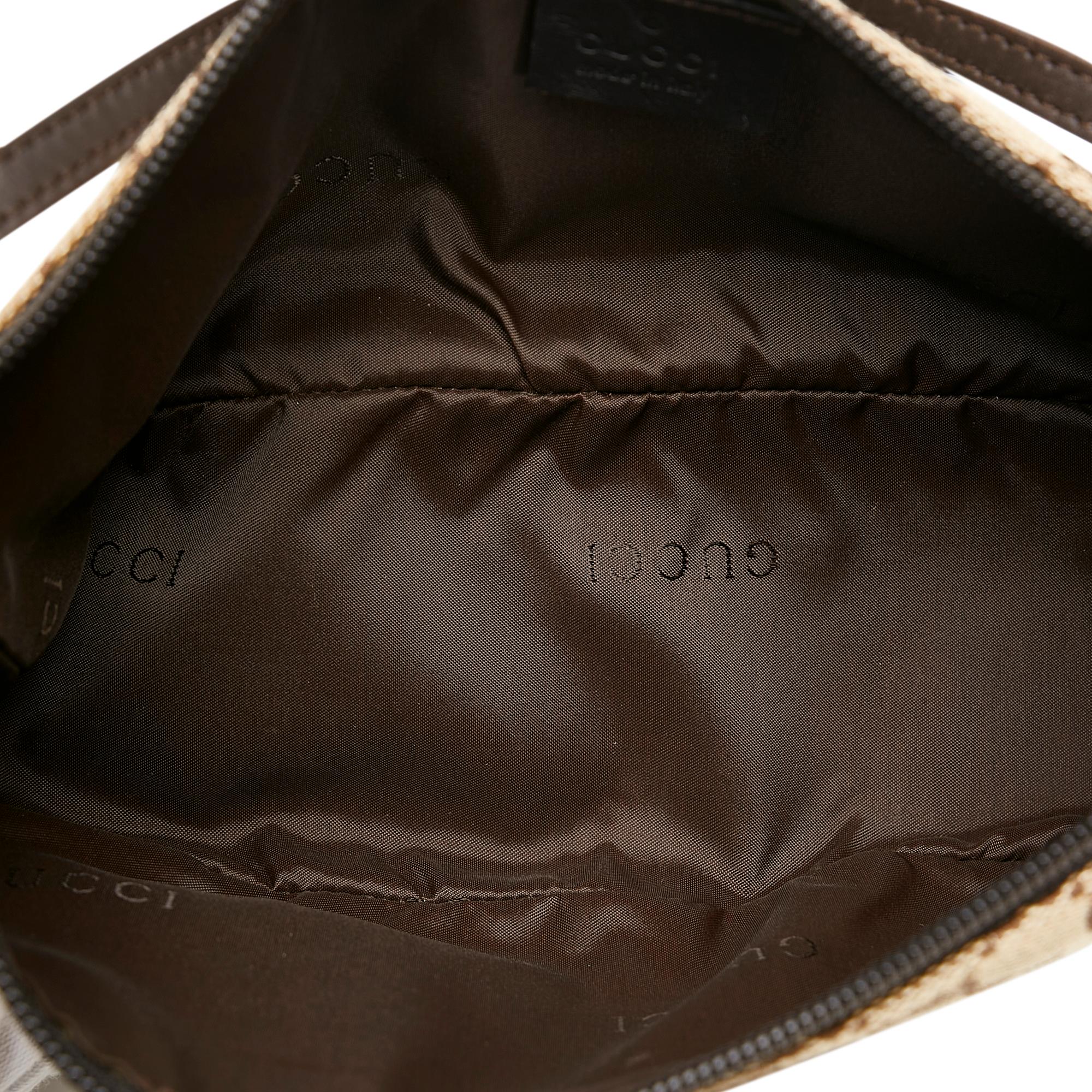 Gucci GG Canvas Boat (SHG-36985)