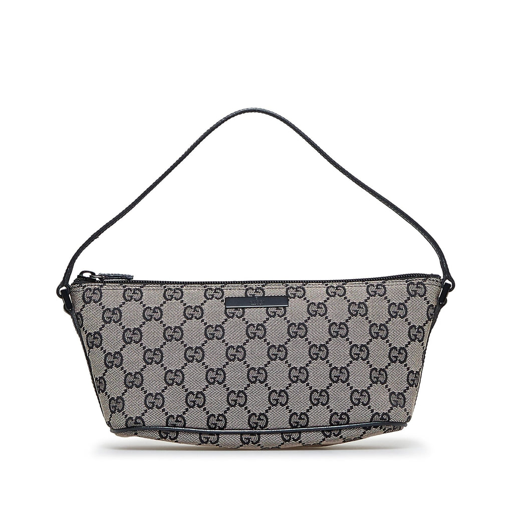 Gucci GG Canvas Boat (SHG-OhgQOp)