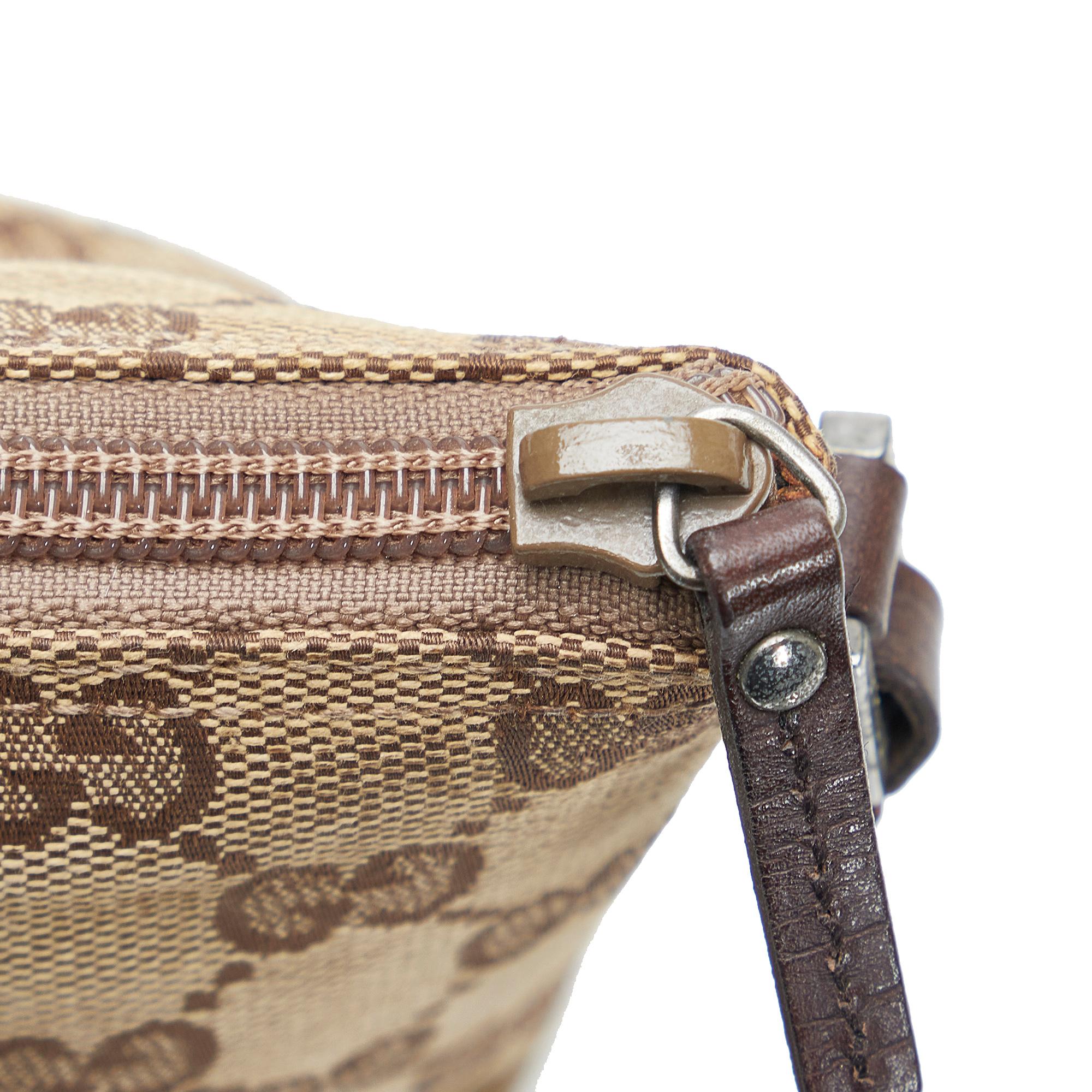 Gucci GG Canvas Boat (SHG-TyaZM6)