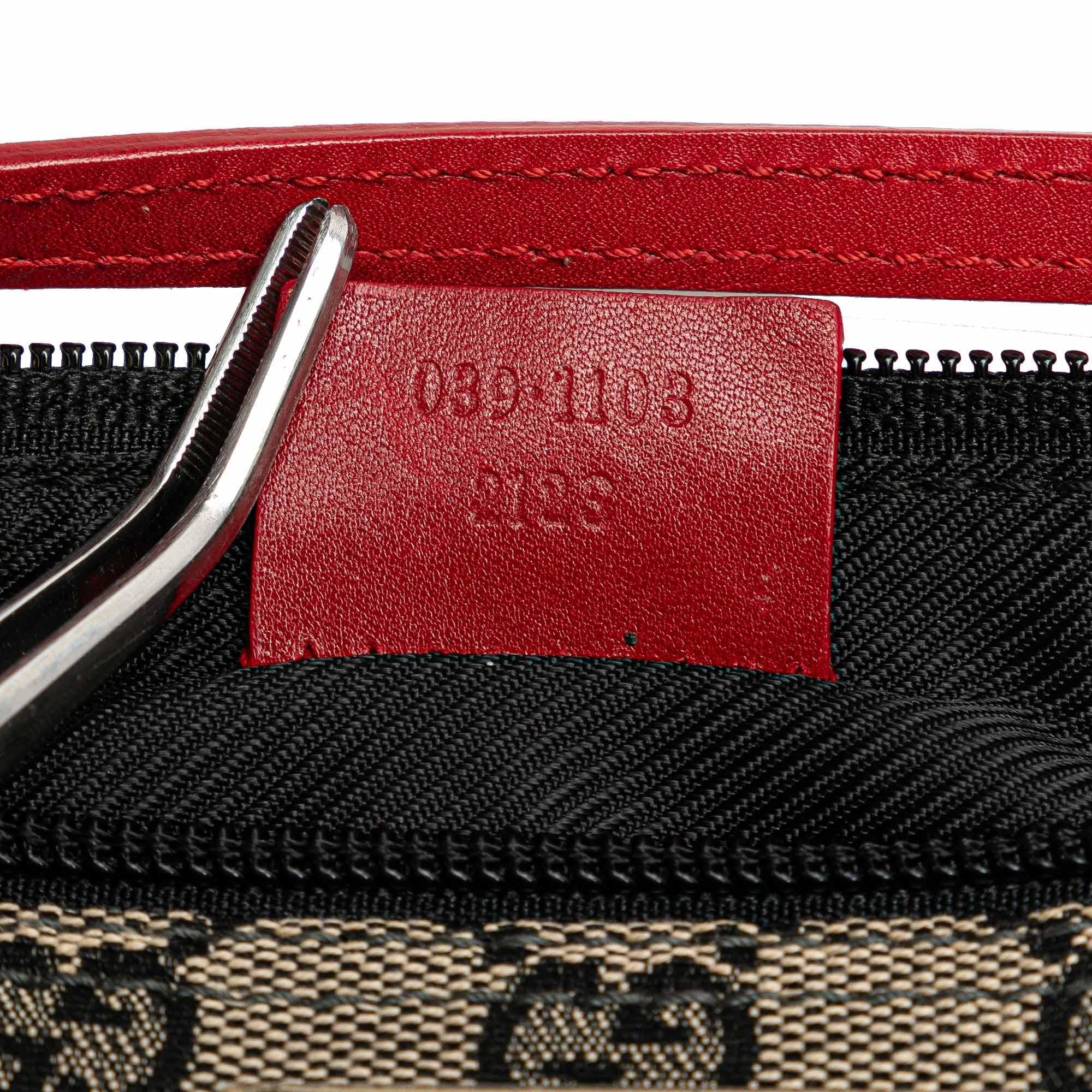 Gucci GG Canvas Boat (SHG-X58v2X)