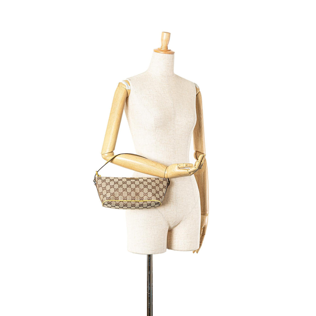 Gucci GG Canvas Boat (SHG-dm3Oib)