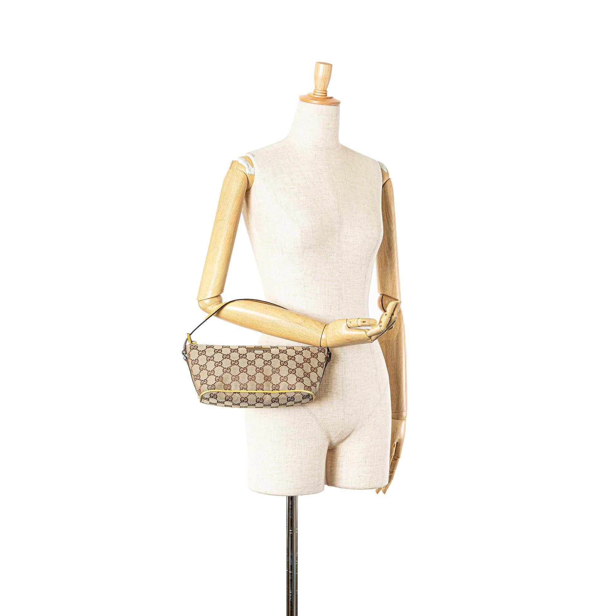 Gucci GG Canvas Boat (SHG-dm3Oib)