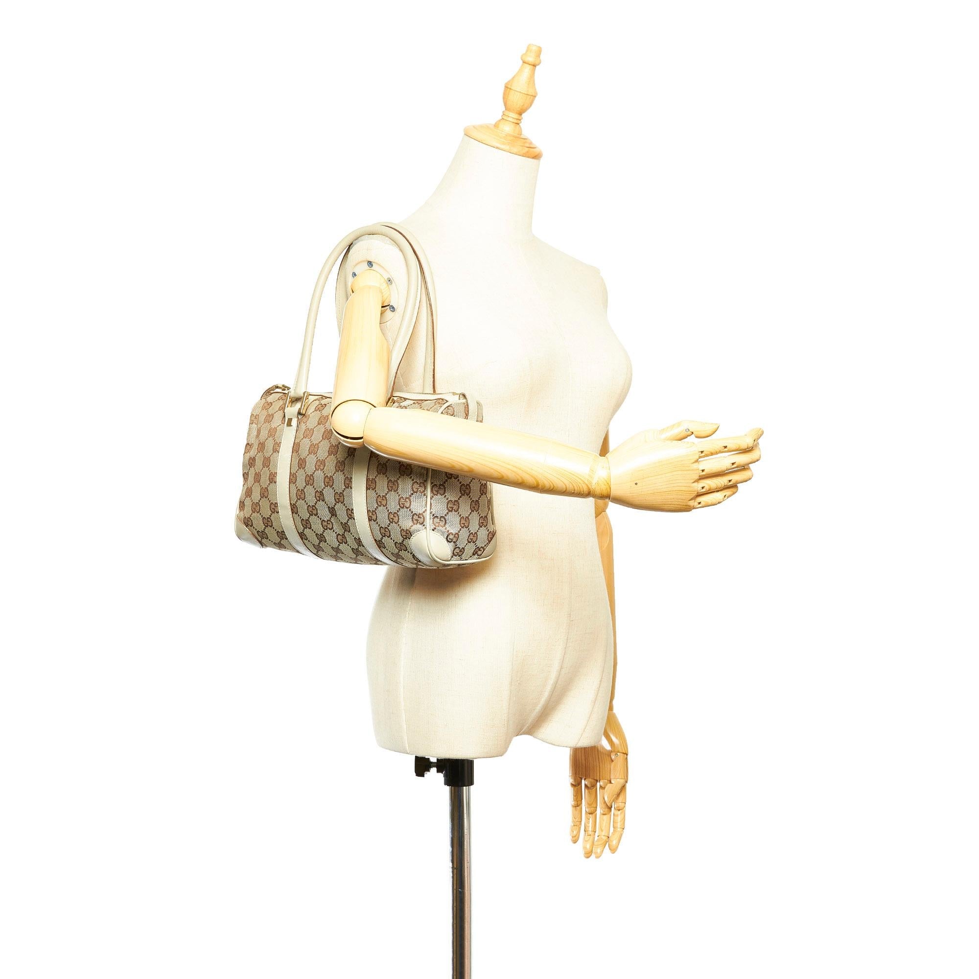 Gucci Gucci Canvas Boston Bag (SHG-20383)