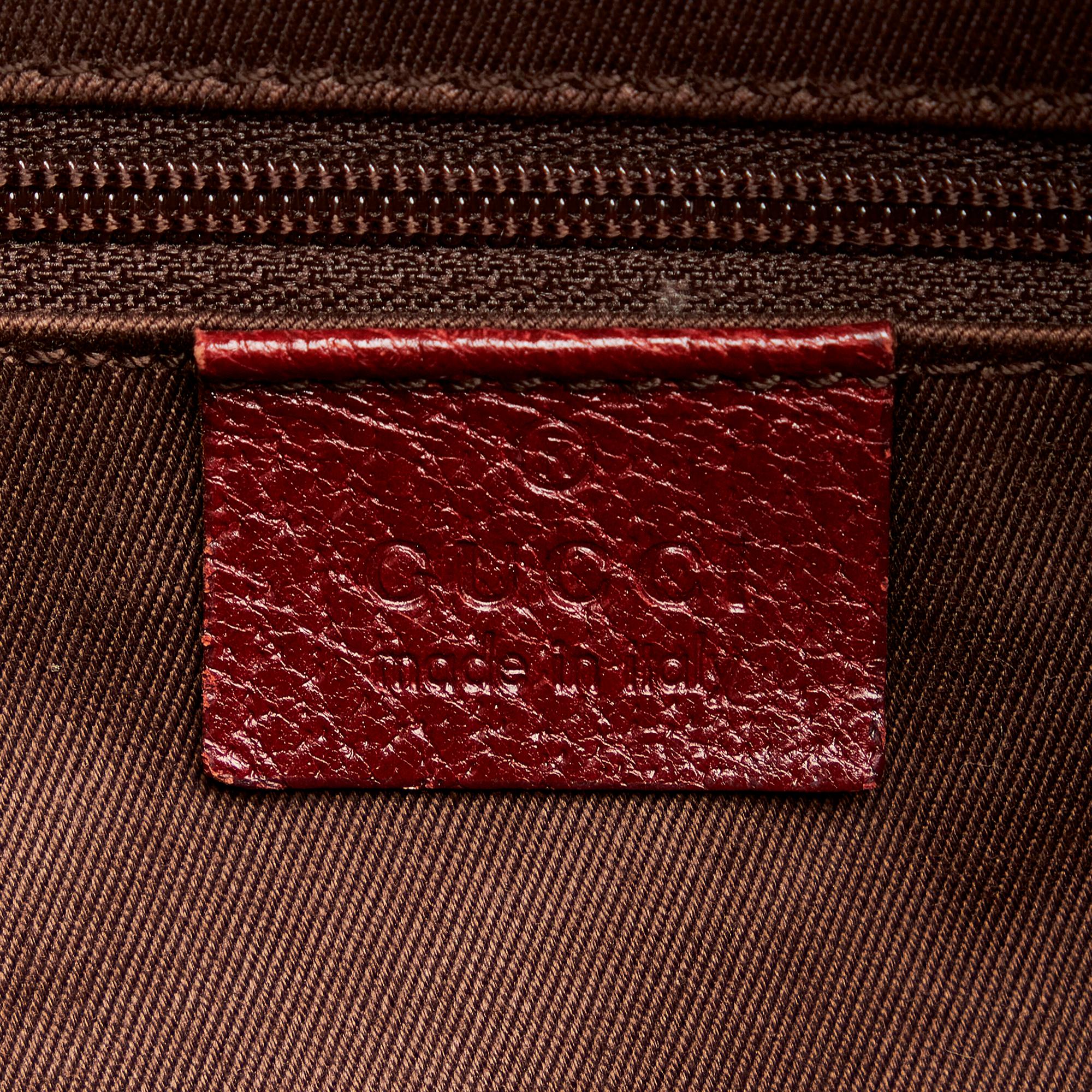 Gucci Gucci Canvas Boston Bag (SHG-24437)