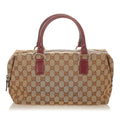 Gucci Gucci Canvas Boston Bag (SHG-24437)