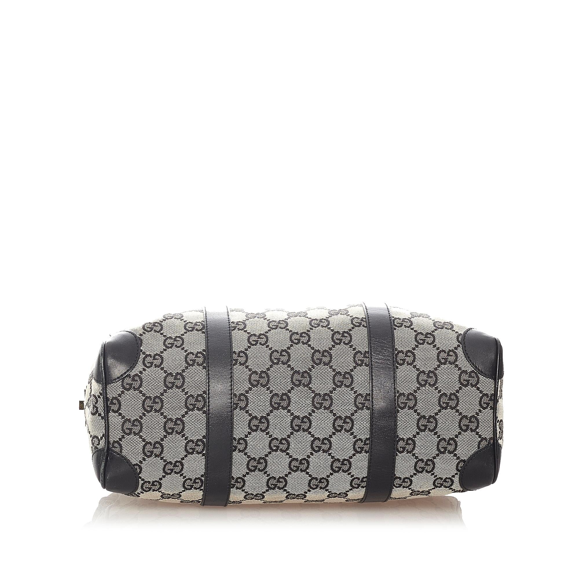 Gucci Gucci Canvas Boston Bag (SHG-27267)