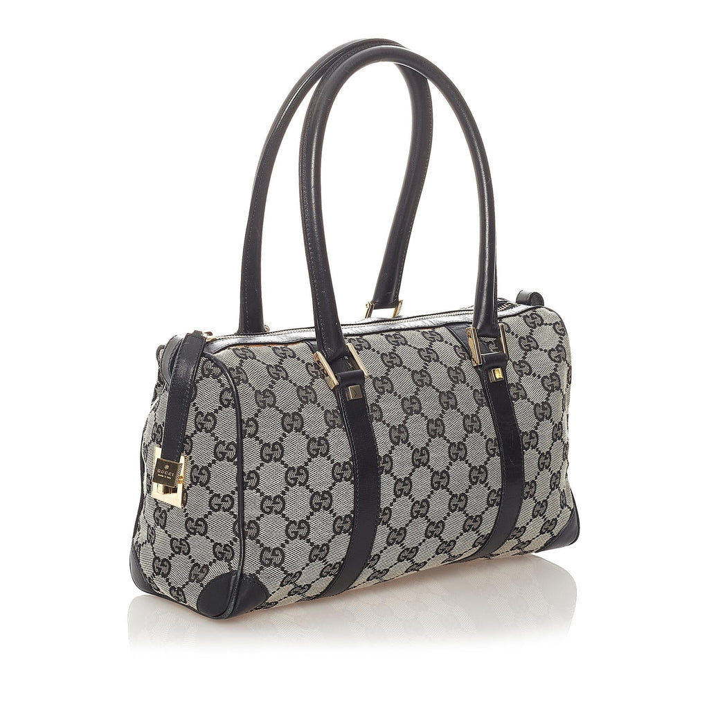 Gucci Gucci Canvas Boston Bag (SHG-27267)