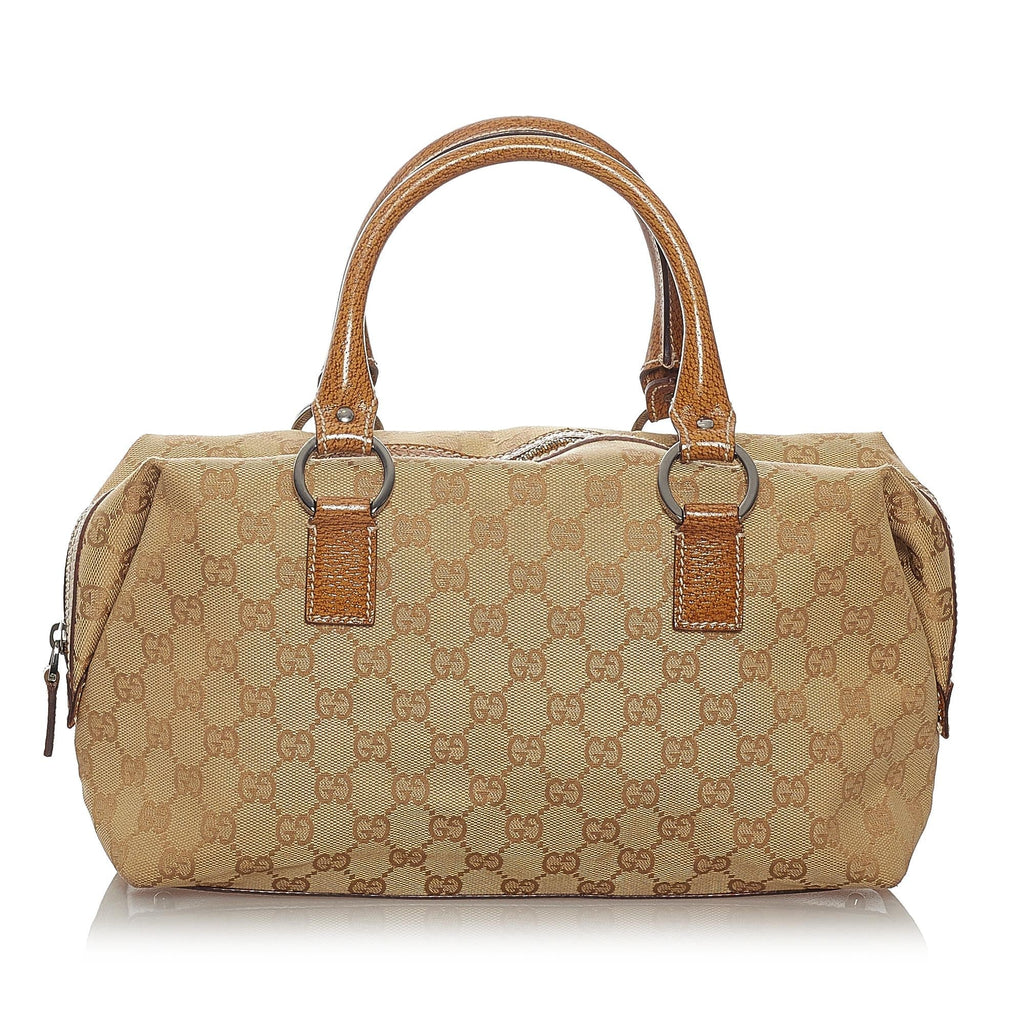 Gucci Gucci Canvas Boston Bag (SHG-27472)