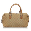 Gucci Gucci Canvas Boston Bag (SHG-27472)