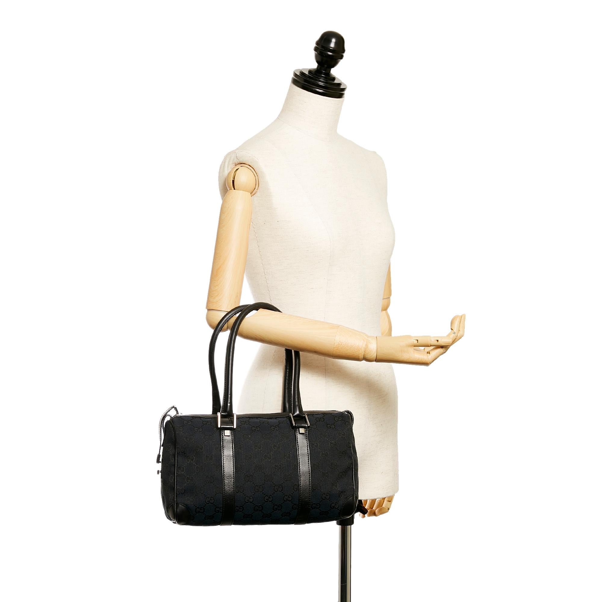 Gucci Gucci Canvas Boston Bag (SHG-27550)
