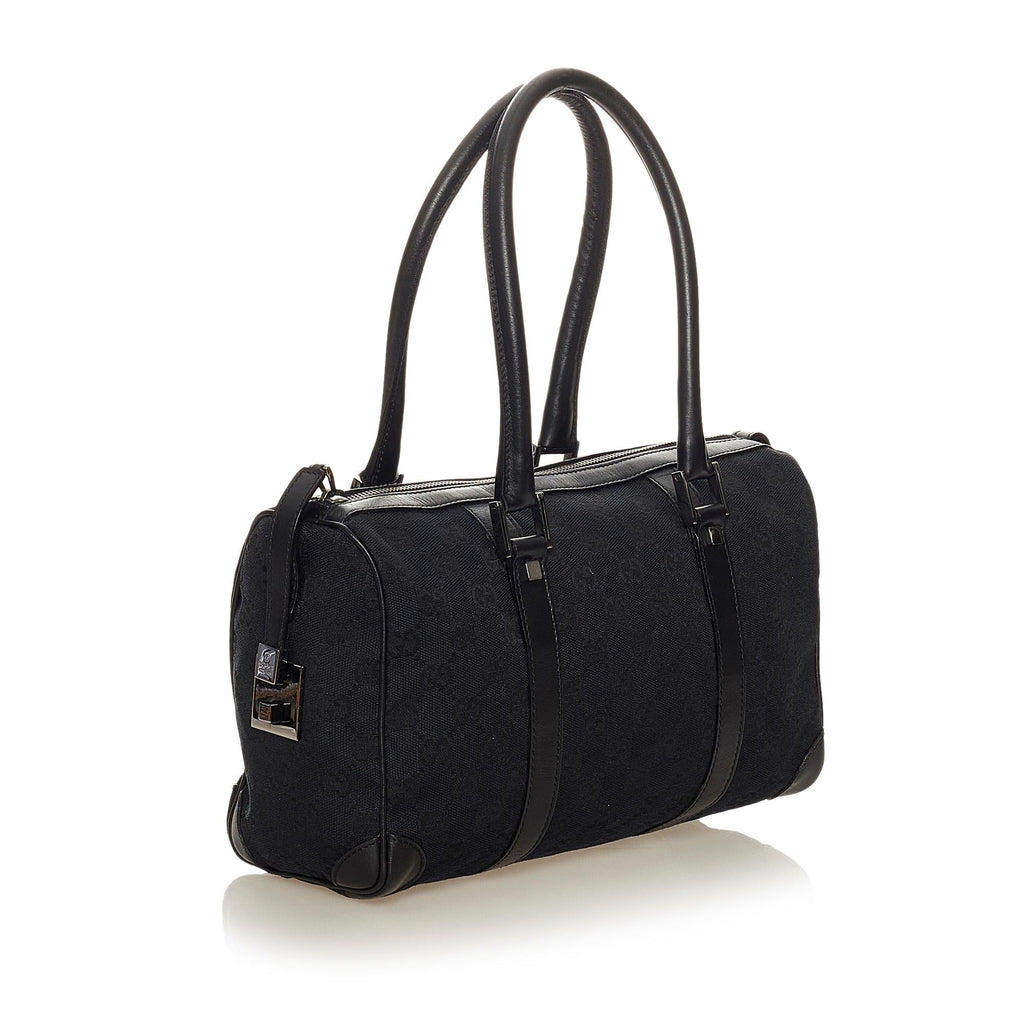 Gucci Gucci Canvas Boston Bag (SHG-27550)