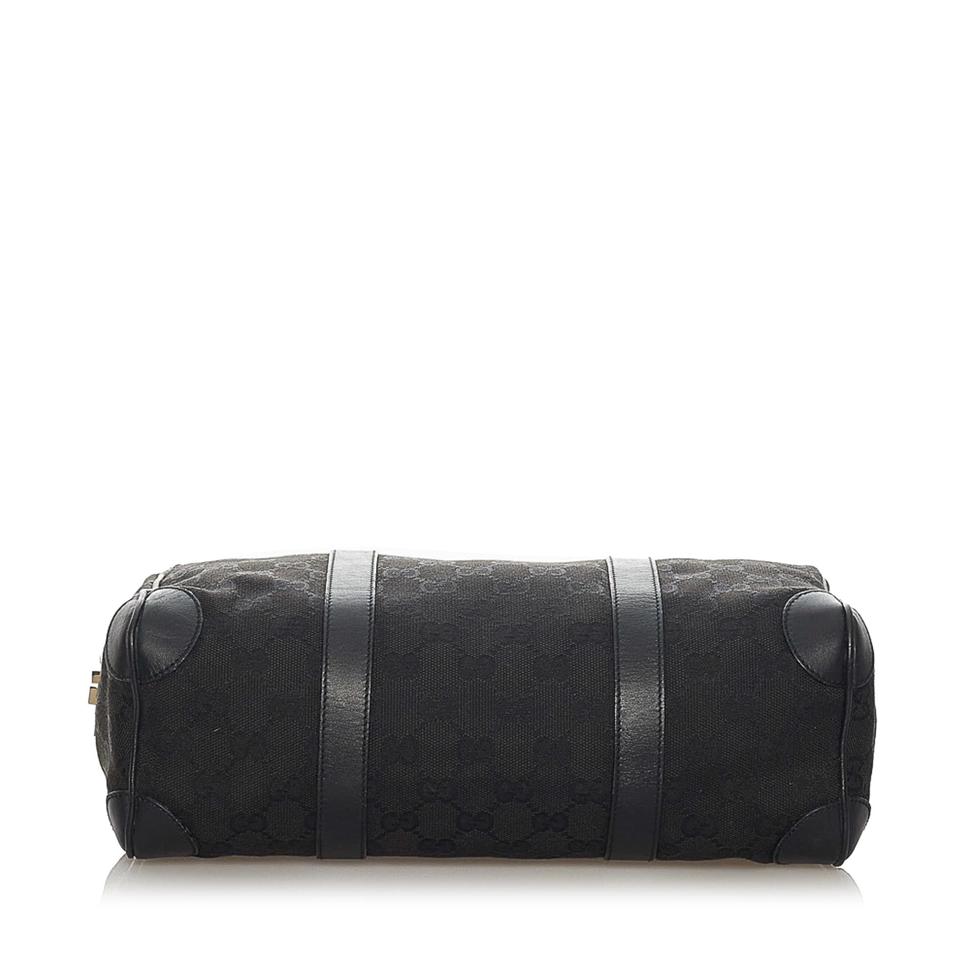 Gucci Gucci Canvas Boston Bag (SHG-28688)