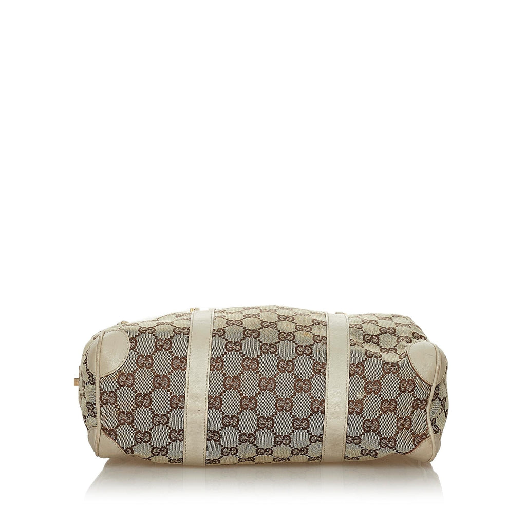 Gucci Gucci Canvas Boston Bag (SHG-28787)